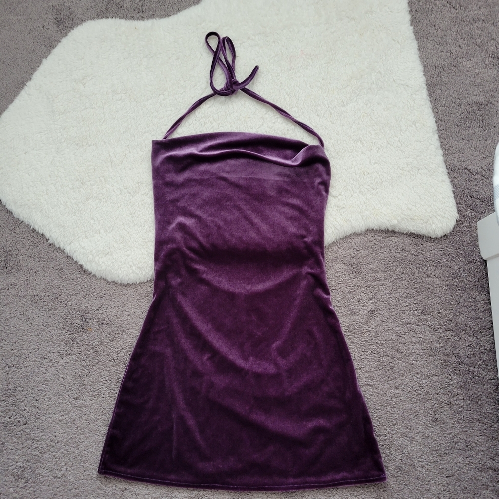 Purple dress